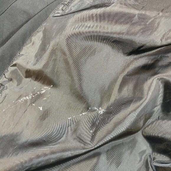 Dryjoys Mens Jacket L Black Removable Sleeves Embroidered Amelia Club - Picture 12 of 12